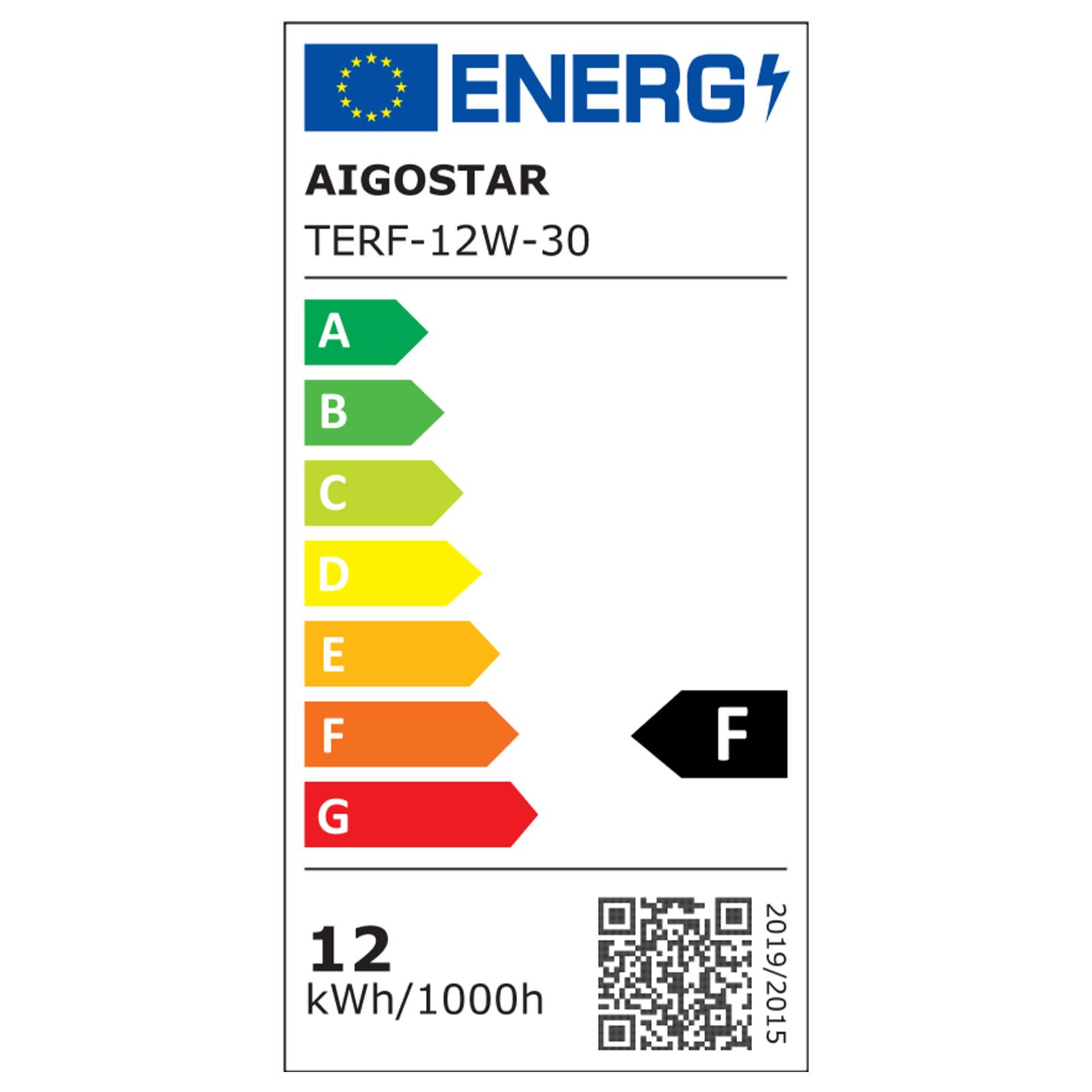 Downlight kwadratowy podtynkowy LED 12W Żółte światło