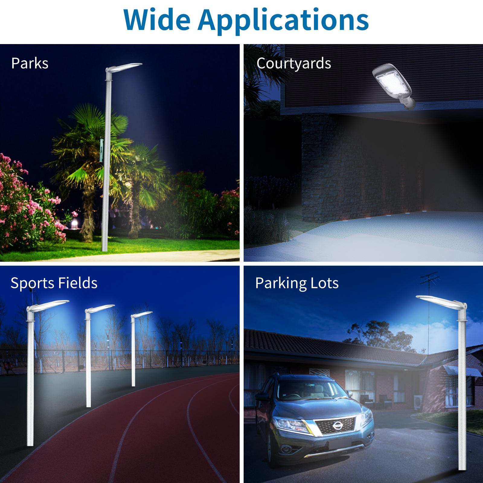 DOB LED Slim Street Light 200W