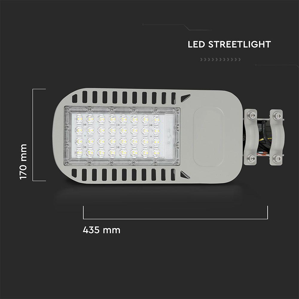 VT-54ST 50W LED SLIM STREETLIGHT SAMSUNG CHIP 4000K(120LM/W)