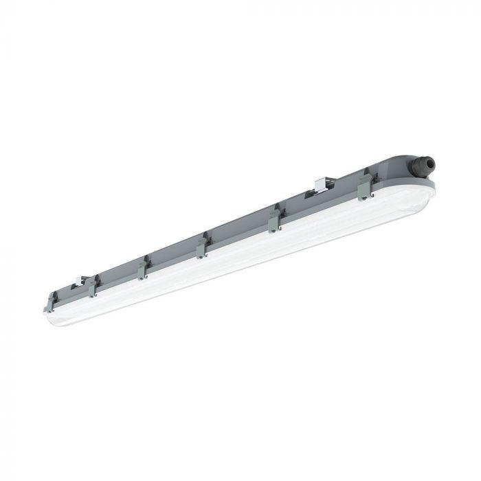 18W Lampa hermetyczna 60cm, Chip Samsung, Klosz Mleczny, Barwa:4000K, VTAC, SKU 20211