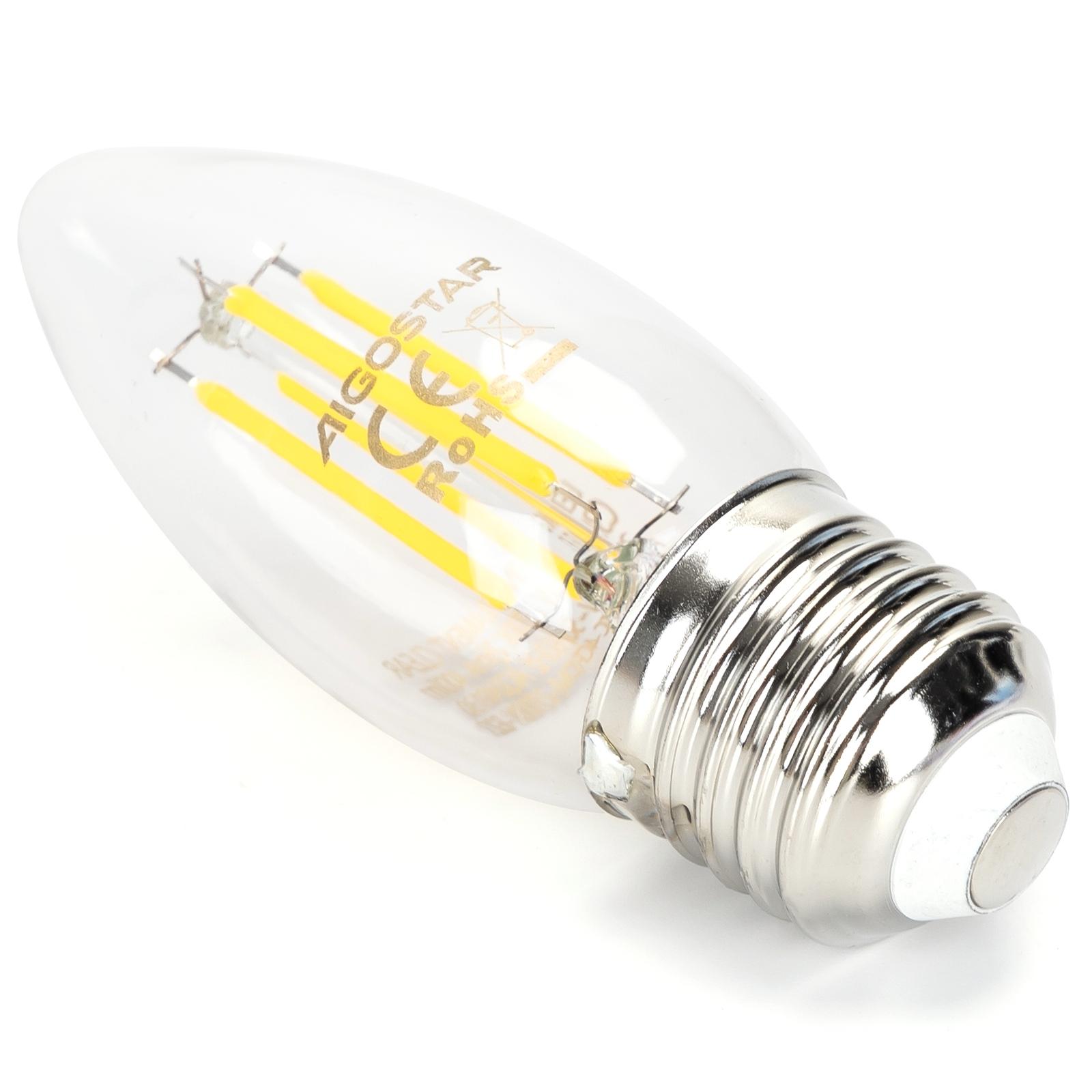 LED E27 C35 4W Barwa Zimna