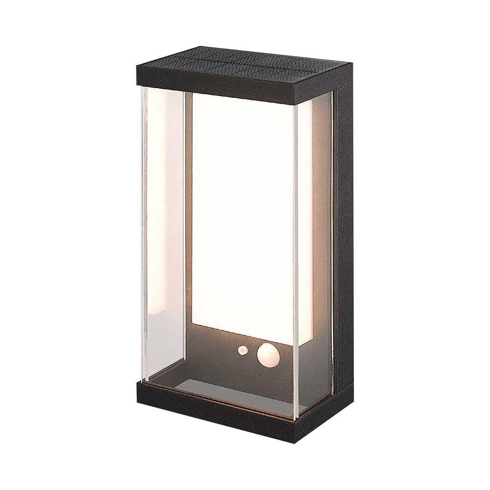 VT-1193 1W SMD GARDEN WALL LIGHT 3000K BLACK BODY IP65