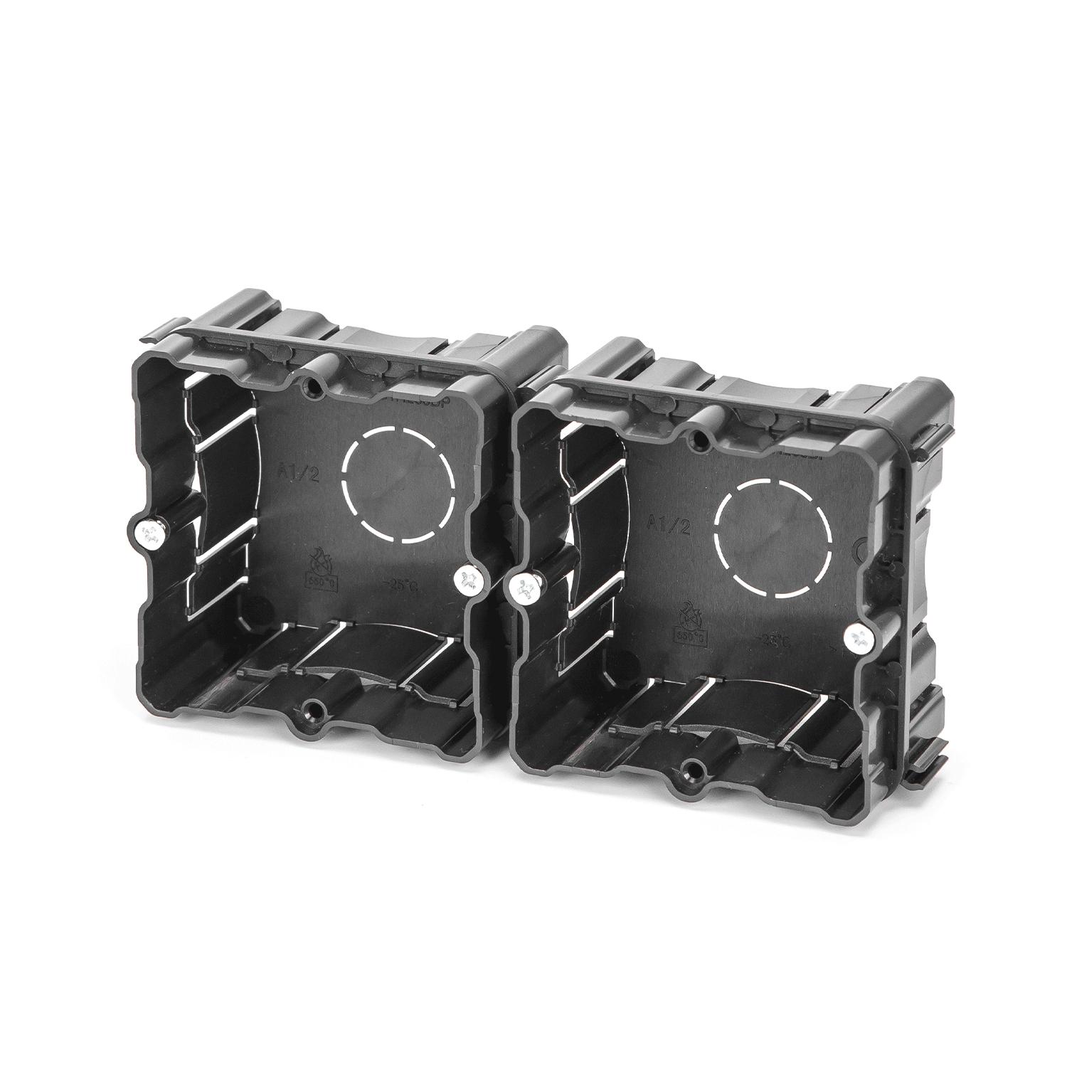 Junction Boxes L74.5*W70*H42mm IP30 Black