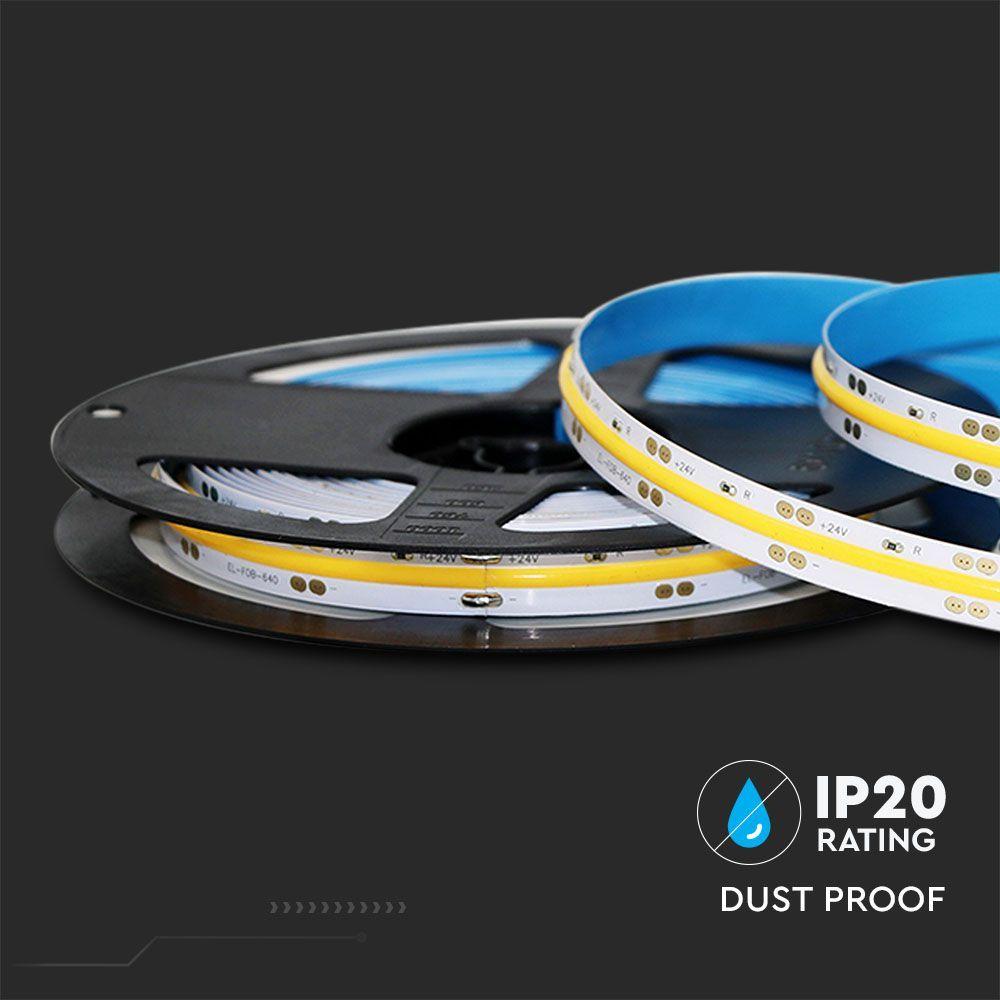 VT-COB 280 10W/M LED COB STRIP LIGHT 3000K IP20 24V