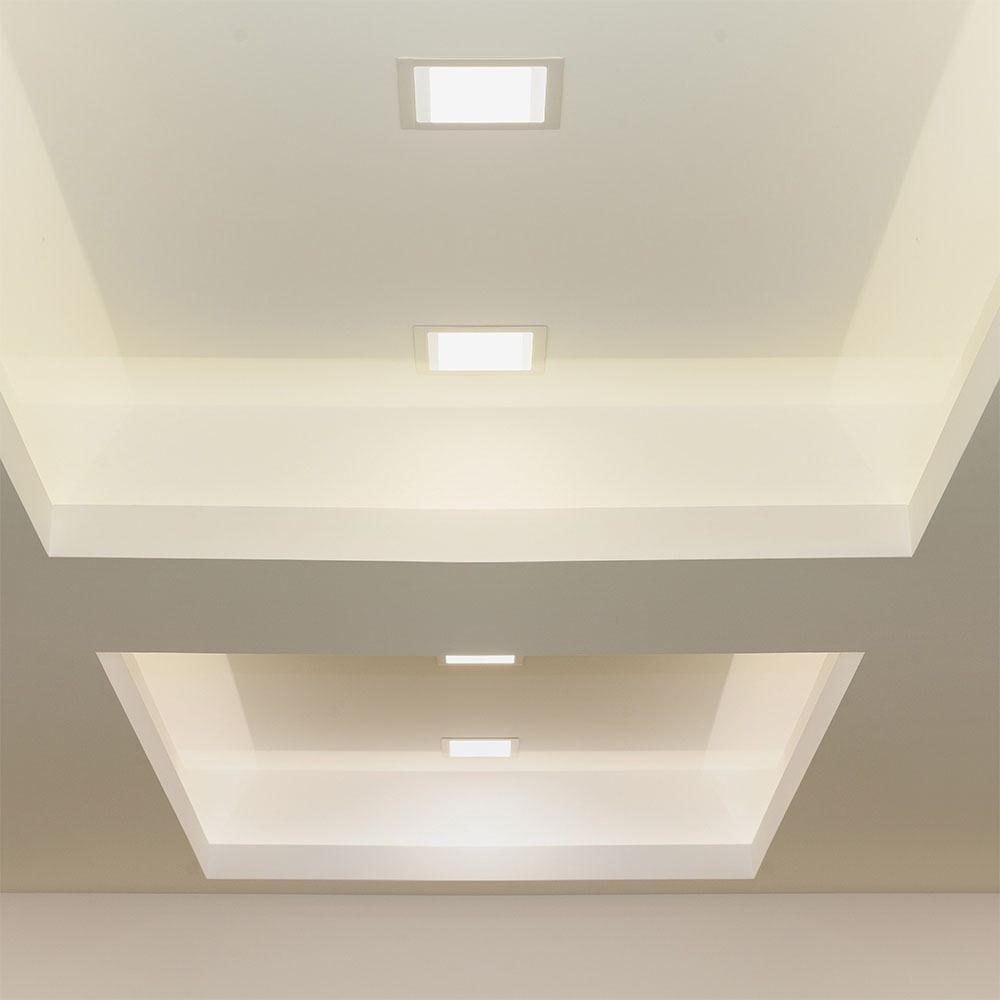 VT-607 6W LED PREMIUM PANEL 4000K SQUARE