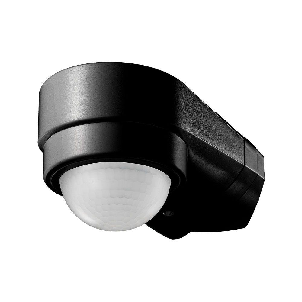 VT-8094 INFRARED MOTION SENSOR-ADJUSTABLE CORNER-BLACK BODY, IP65 (MAX:600W LED)