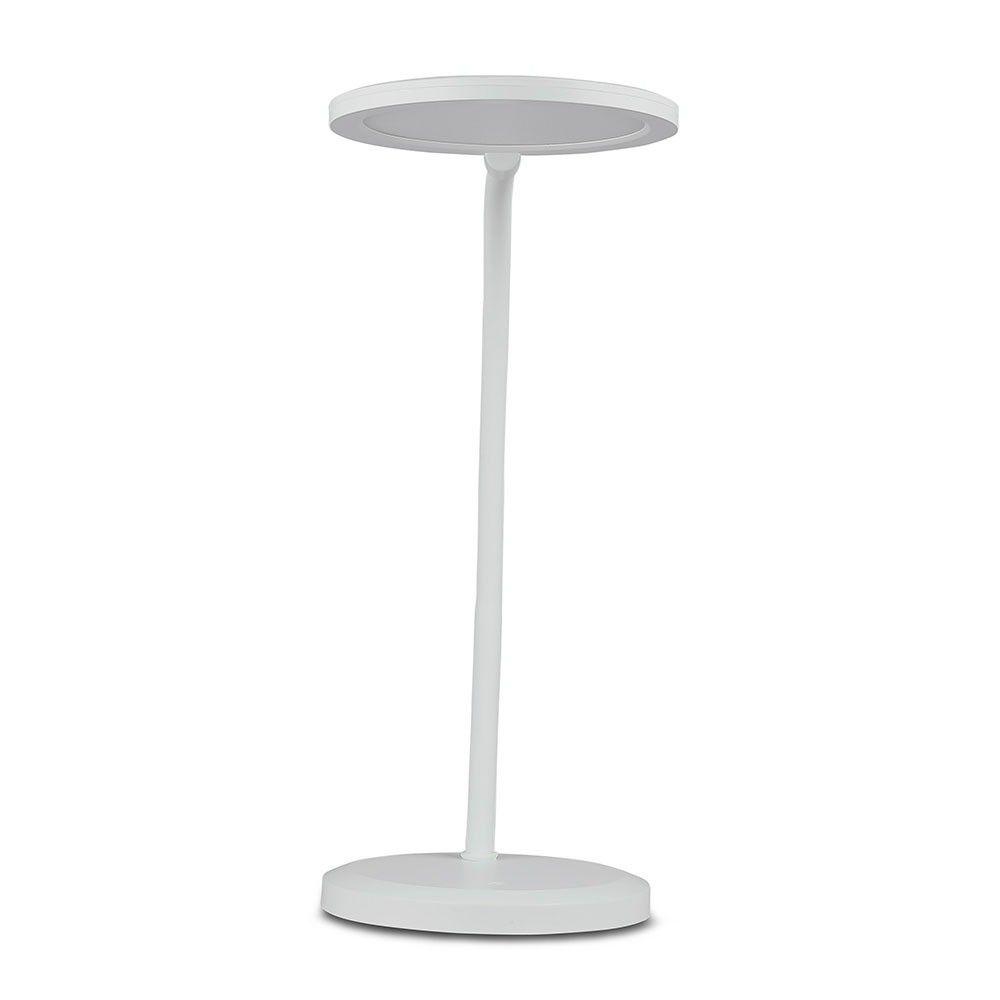 VT-7507 7W LED DESK LAMP WITH WHITE BODY 3000K STEPLESS DIMMING