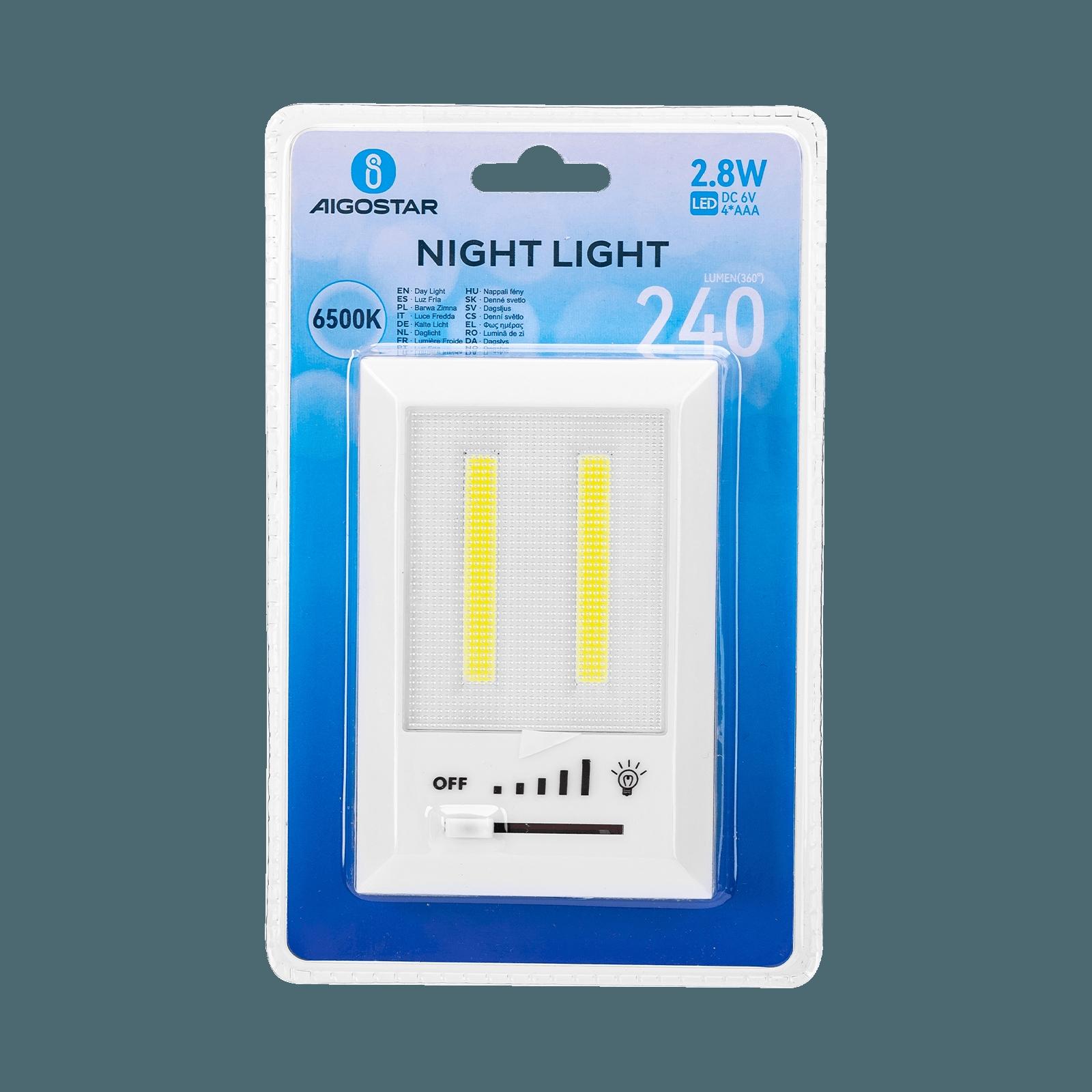 Night light 6500K AAA*4 240lm