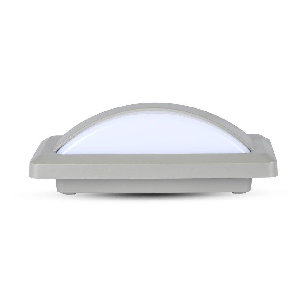 VT-8058 12W LED BULKHEAD WITH SOFTLIGHT 3000K GREY BODY