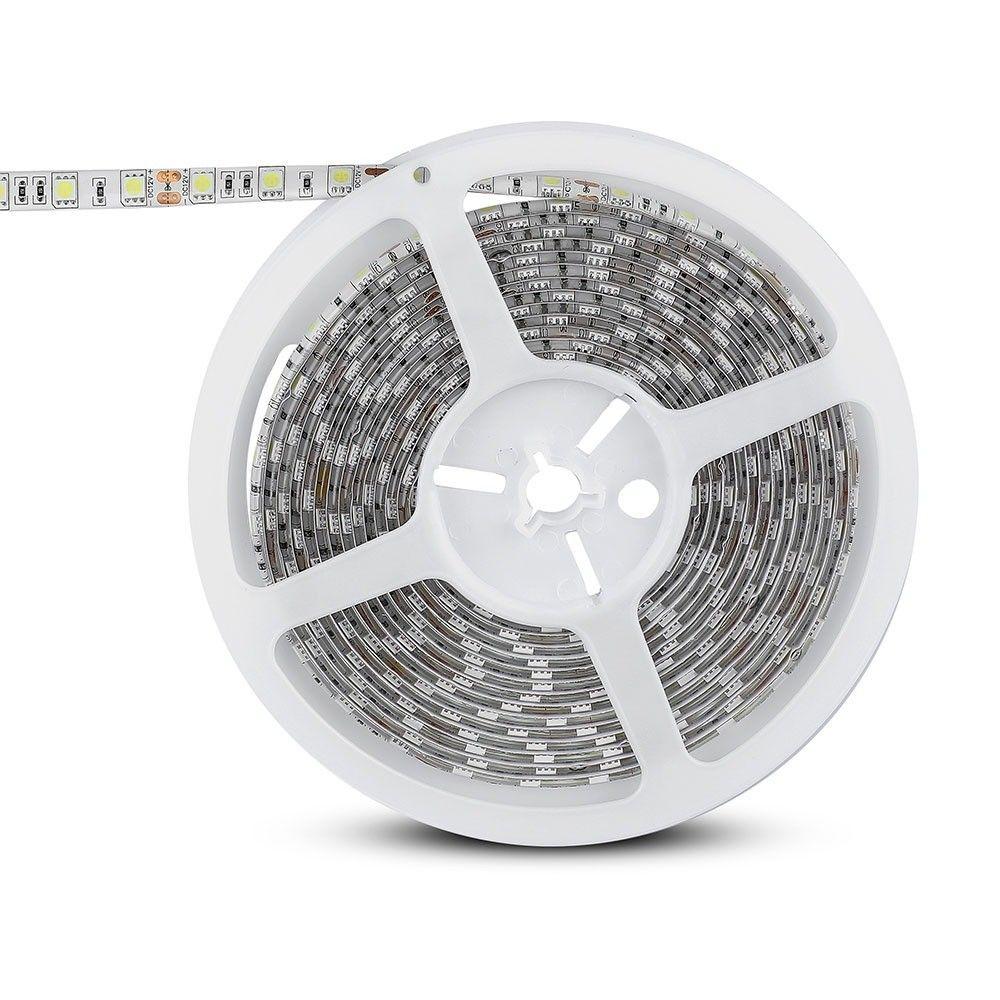 VT-5050-60 10.8W LED STRIP LIGHT 6000K IP65 (5M/ROLL)(PRICE PER M)