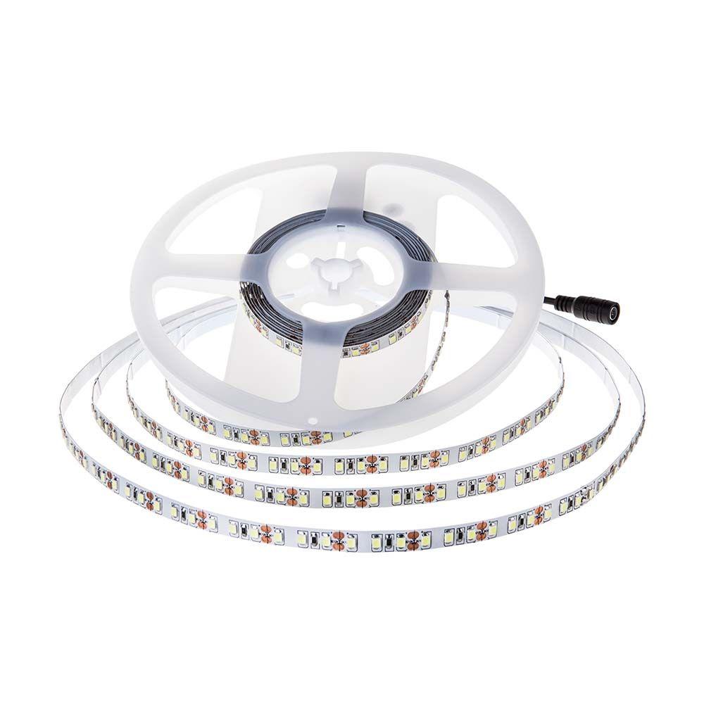 8W Taśma LED, Barwa:6400K, IP20, Zasilanie: 24V, Rolka:5m, VTAC, SKU 212595