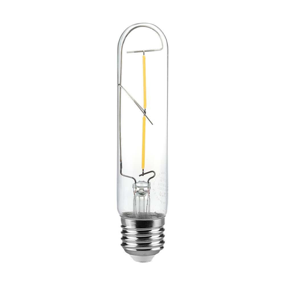 2W T30 Żarówka LED Filament, klosz: Transparentny, Barwa:2700K, Trzonek:E27, VTAC, SKU 217251