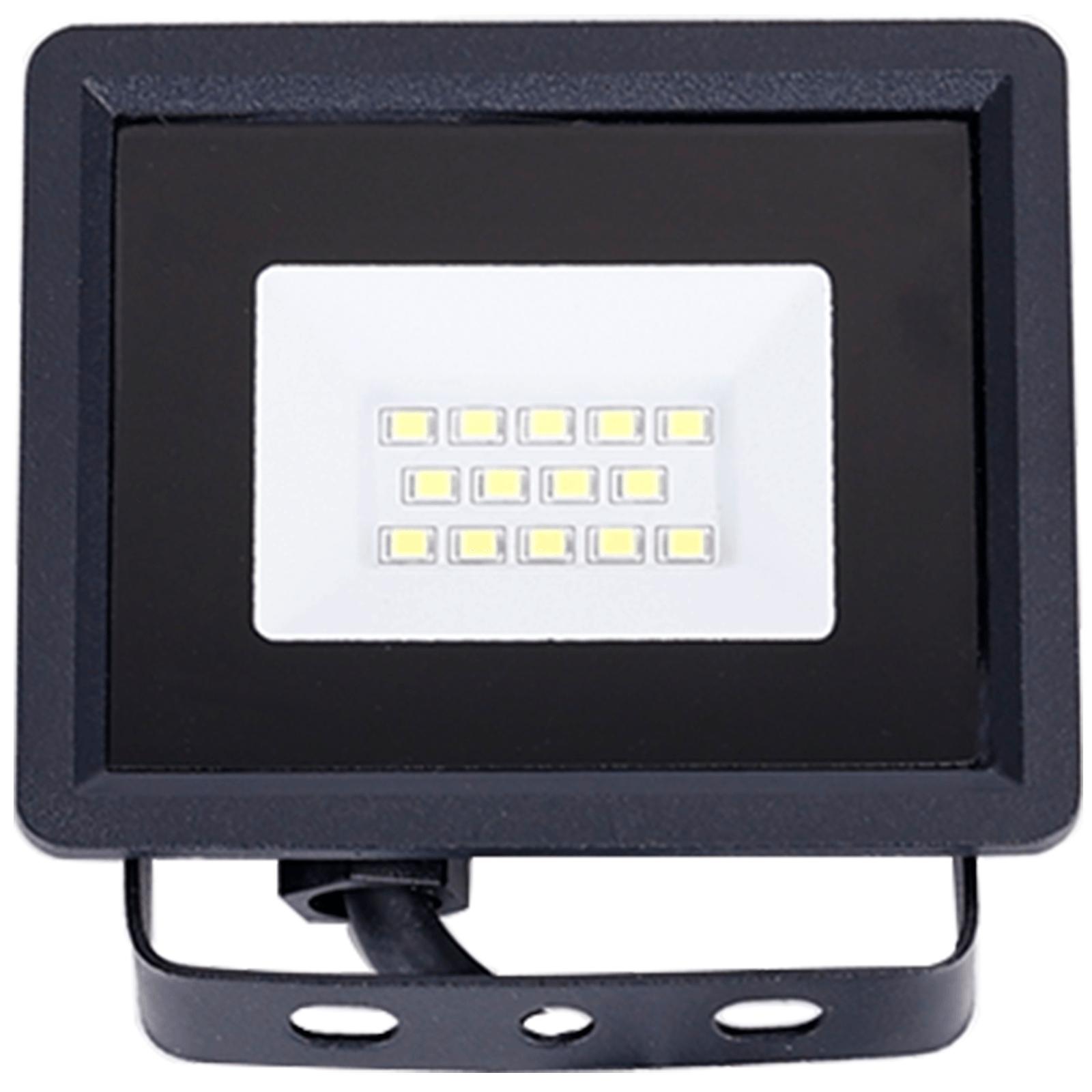 LED Floodlight Black 10W