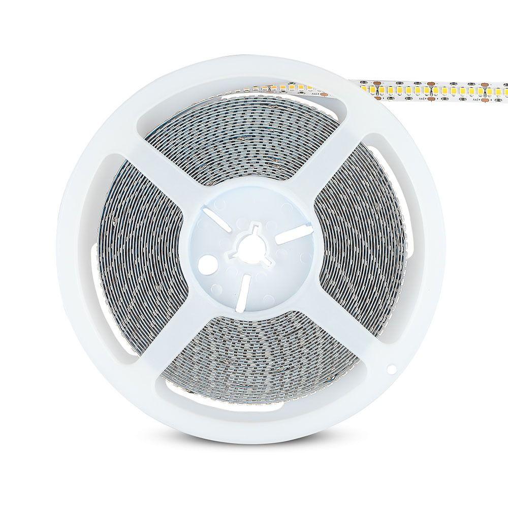 2835 Taśma LED, Chip SAMSUNG, Barwa:4000K, IP20, Zasilanie: 24V, Rolka:10m, VTAC, SKU 332