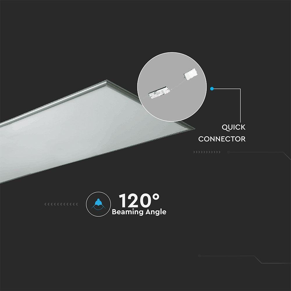 45W Panel LED -1200x600mm, Samsung, Barwa:6500K, 5 Lat gwarancji, Opakowanie: 2szt., VTAC, SKU 749