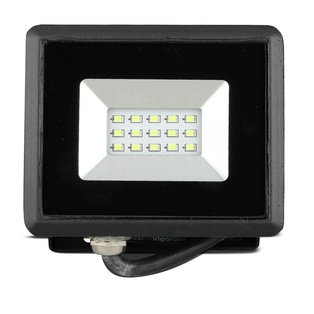 10W Naświetlacz LED SMD, Barwa: Zielony, Obudowa: Czarna, VTAC, SKU 5988