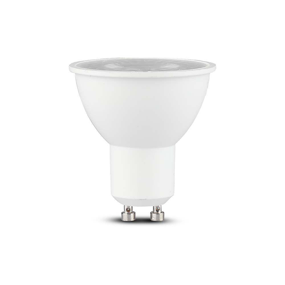 4.5W GU10 Żarówka LED, Chip SAMSUNG, Barwa:3000K, Trzonek:GU10, VTAC, SKU 21108