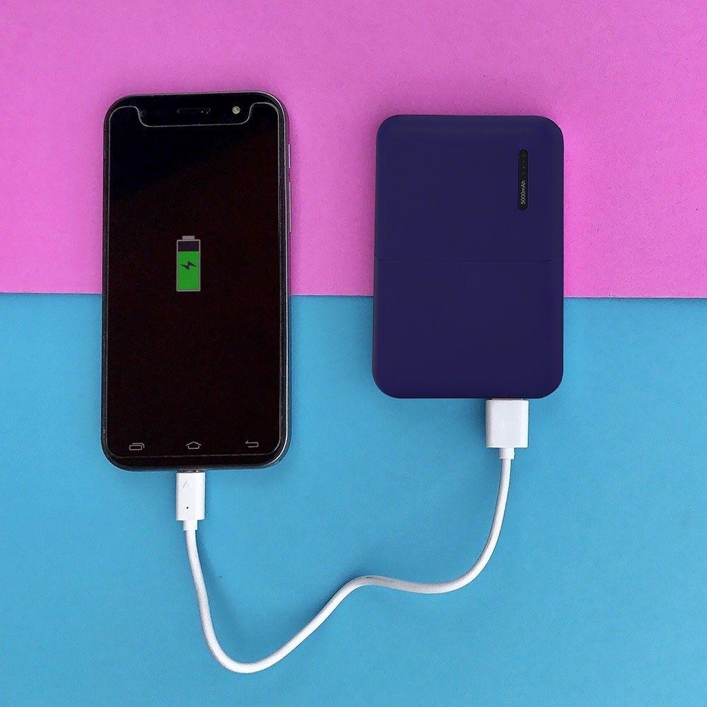 VT-3517 5000mah POWER BANK-DARK BLUE