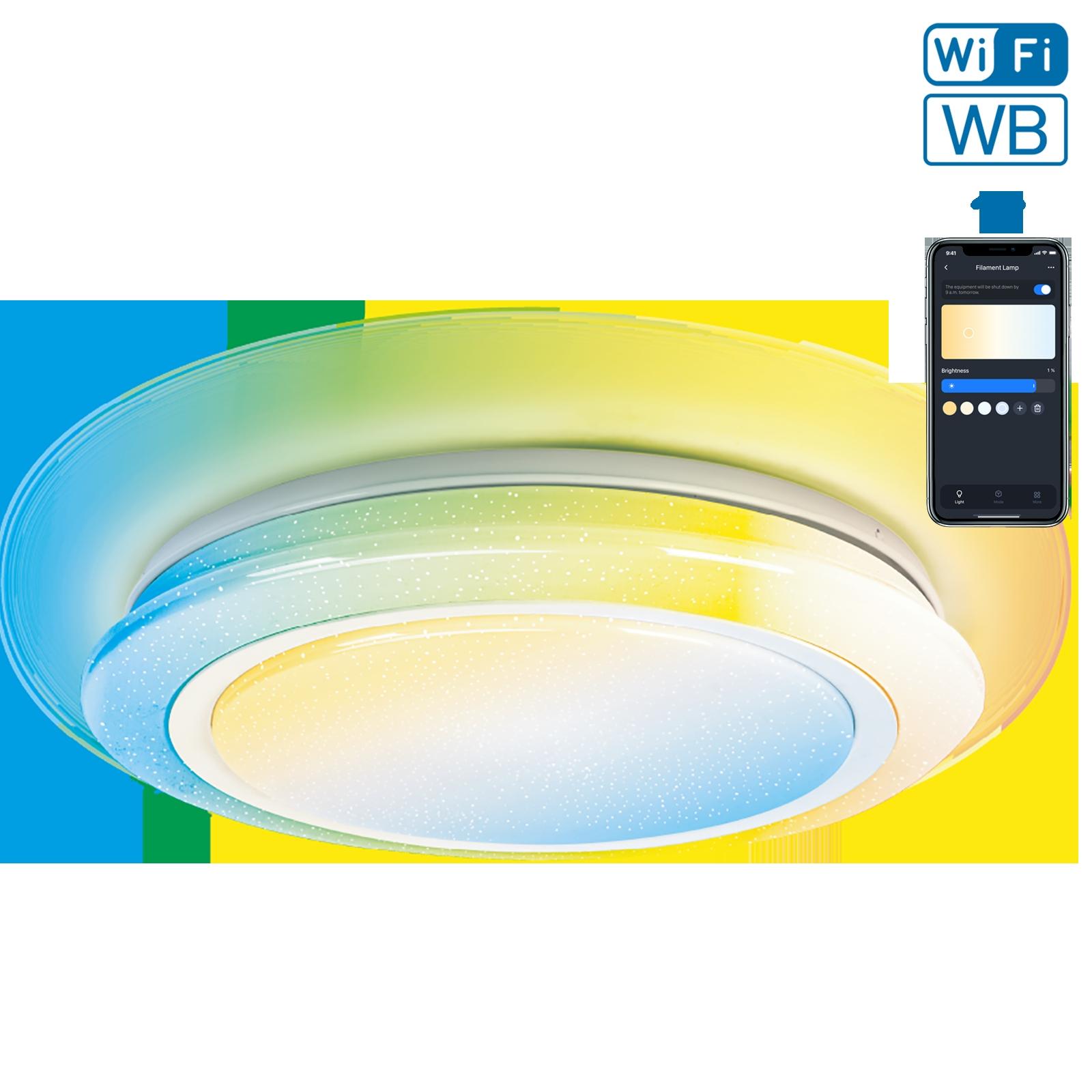 Lampa sufitowa WB Smart Star 39W