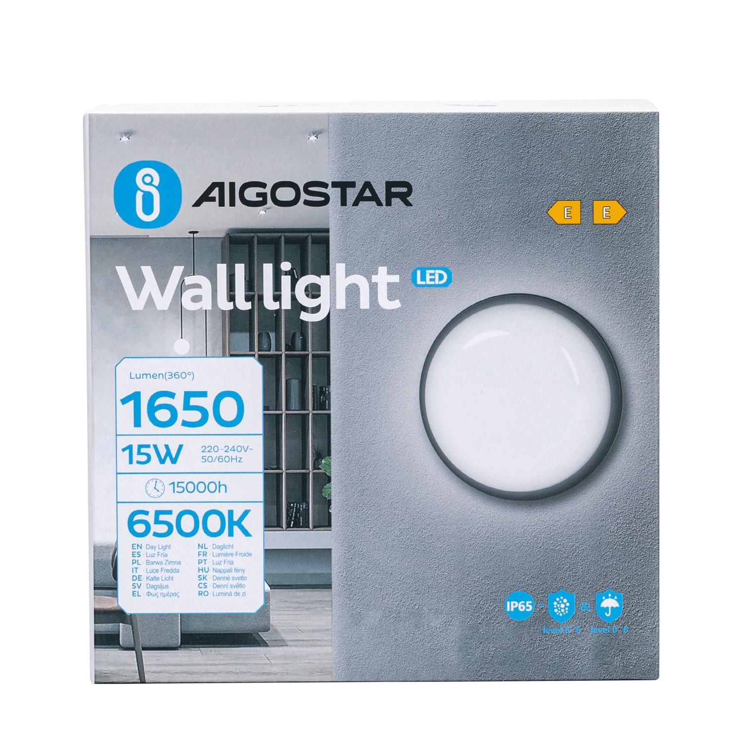 Moisture-proof Wall Light 15W 6500K