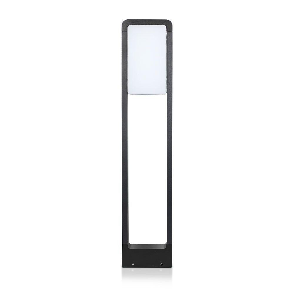 VT-33 10W LED BOLLARD LAMP SAMSUNG CHIP 6400K IP65 BLACK BODY