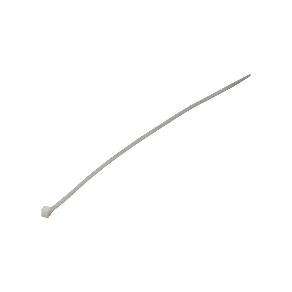 CABLE TIE 3.5*150mm WHITE (FLAMABILITY MATERIAL RATING - UL94-V2) 100PCS/PACK