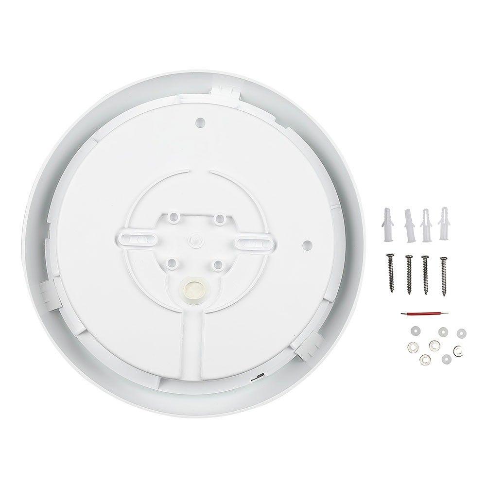 VT-09 8W FULL ROUND DOME LIGHT (MICROWAVE SENSOR) SAMSUNG CHIP 4000K