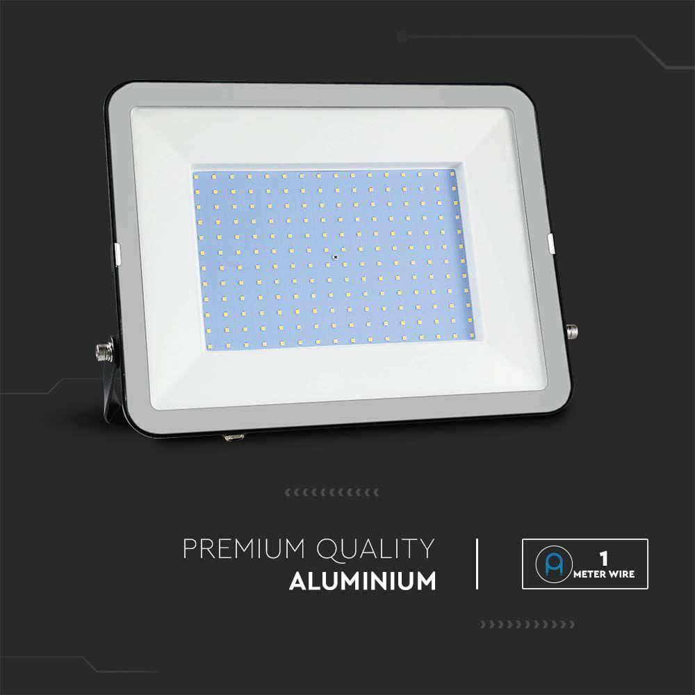 300W Naświetlacz LED SMD, Chip SAMSUNG, Barwa:6500K, Obudowa: Czarna, VTAC, SKU 10032