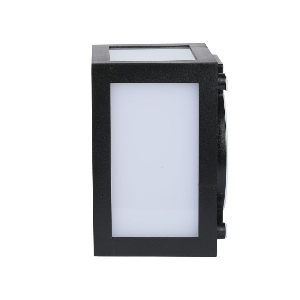 12W Lampa ścienna LED, Barwa:3000K, Obudowa: Czarna, VTAC, SKU 8340