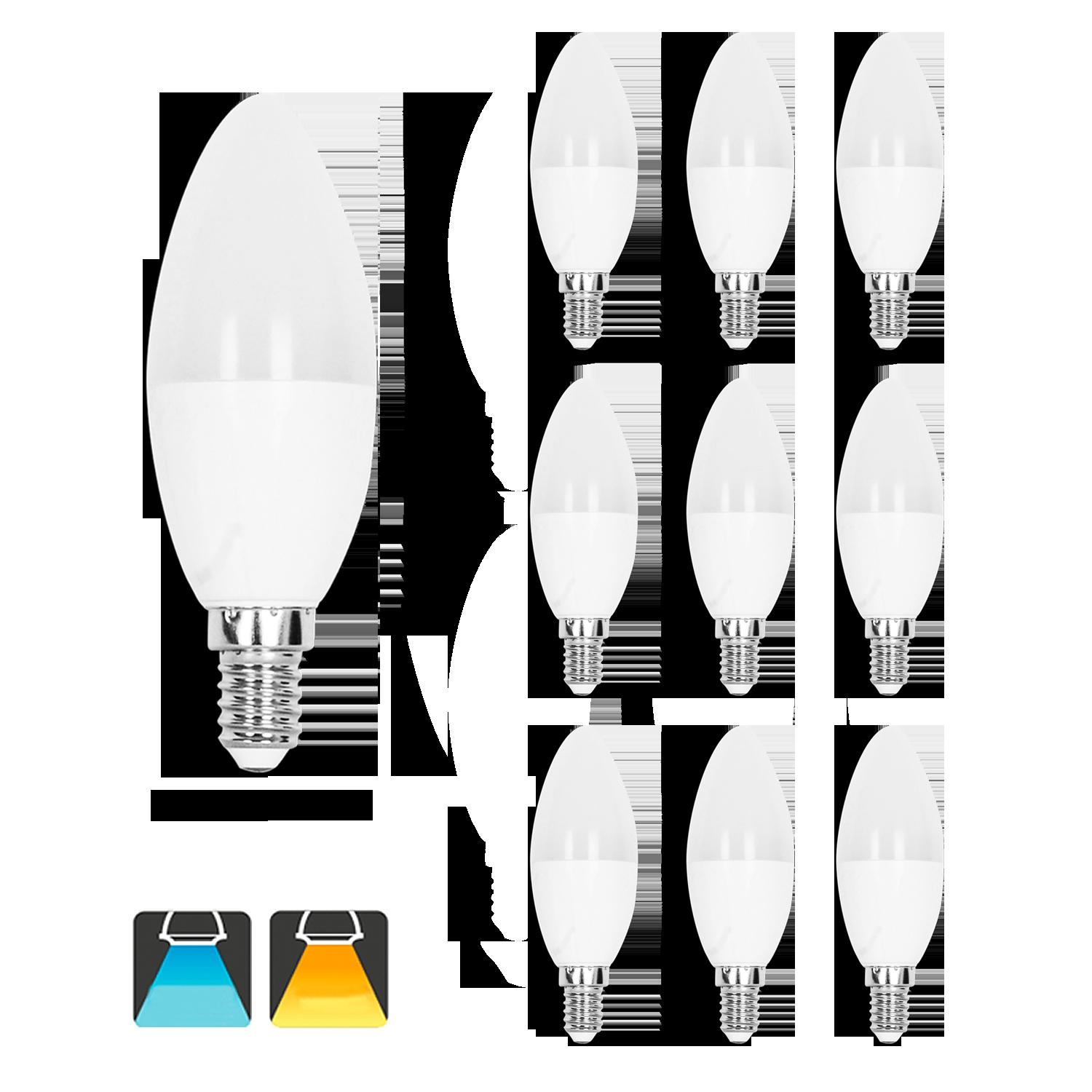 LED E14 C37 7W