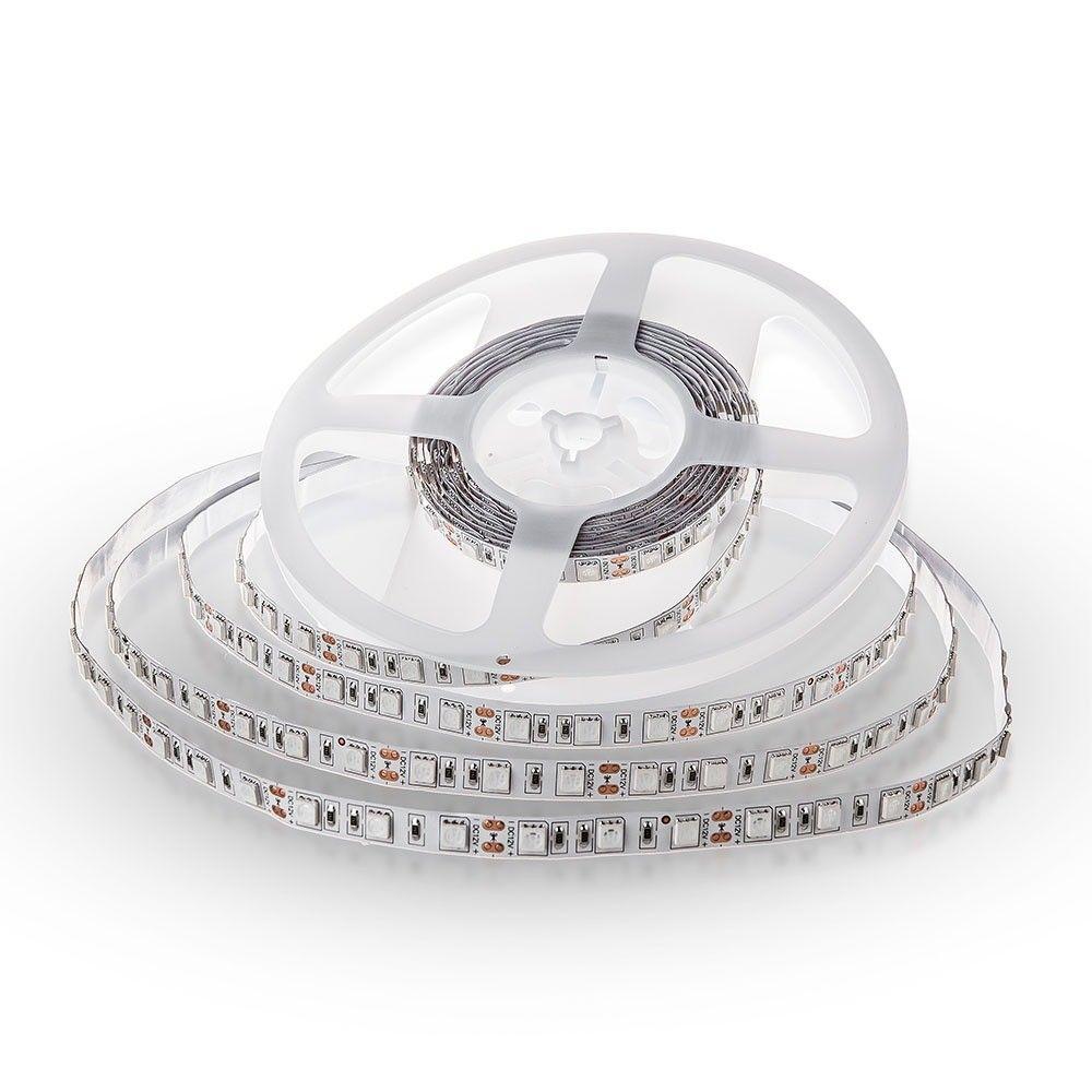 10.8W Taśma LED, Barwa:4500K, IP20, Rolka:5m, VTAC, SKU 2143