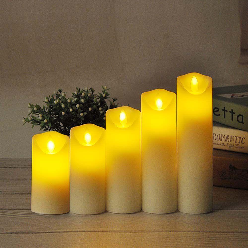 VT-7568 CANDLE LAMP TABLE TOP 53x200MM AA BATTERY