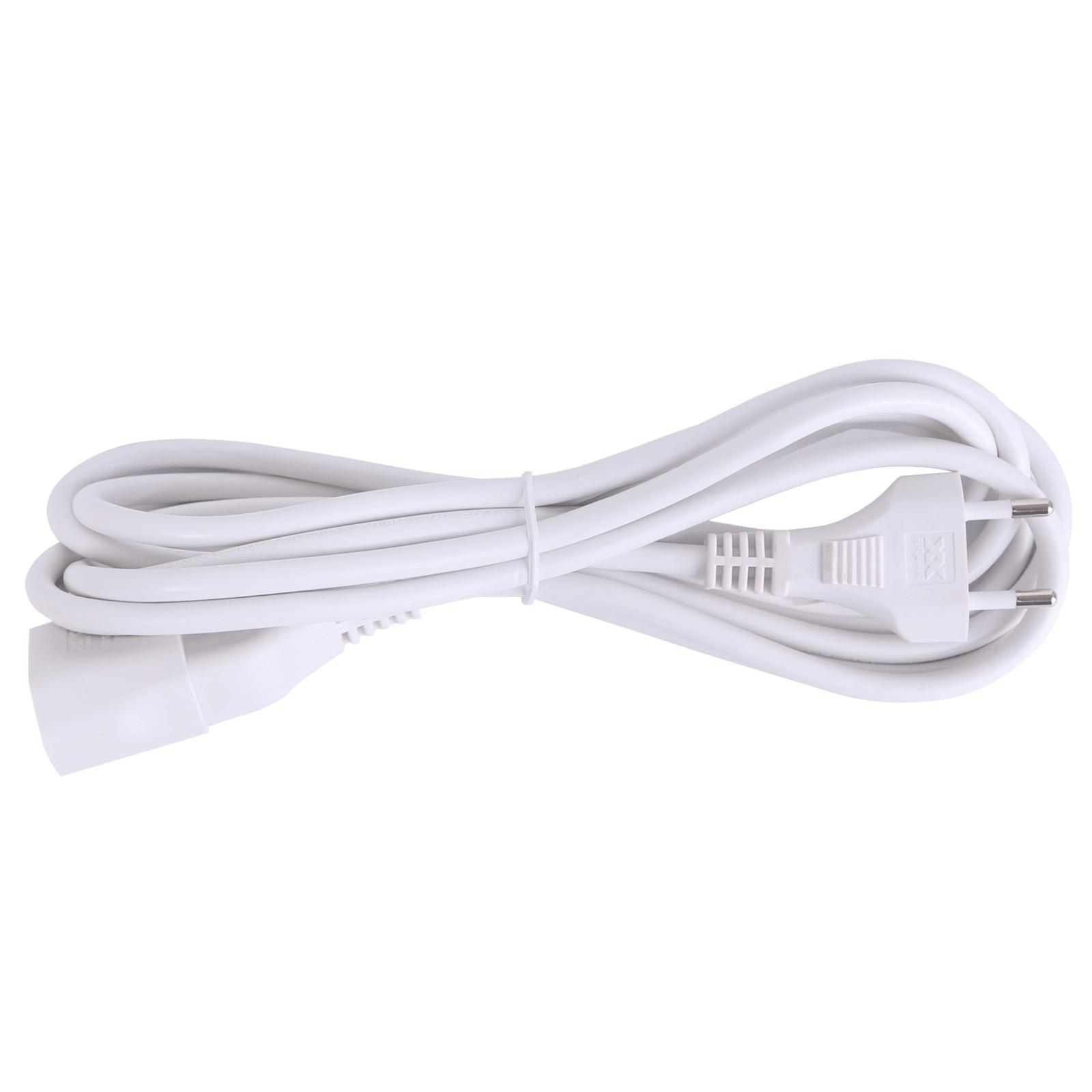 Extension Cords H05VV-F 2x1.0m㎡ 3m White