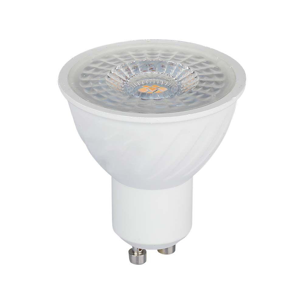 6W GU10 Żarówka LED, Chip SAMSUNG, Barwa:3000K, Kąt 110', Trzonek:GU10, VTAC, SKU 21192