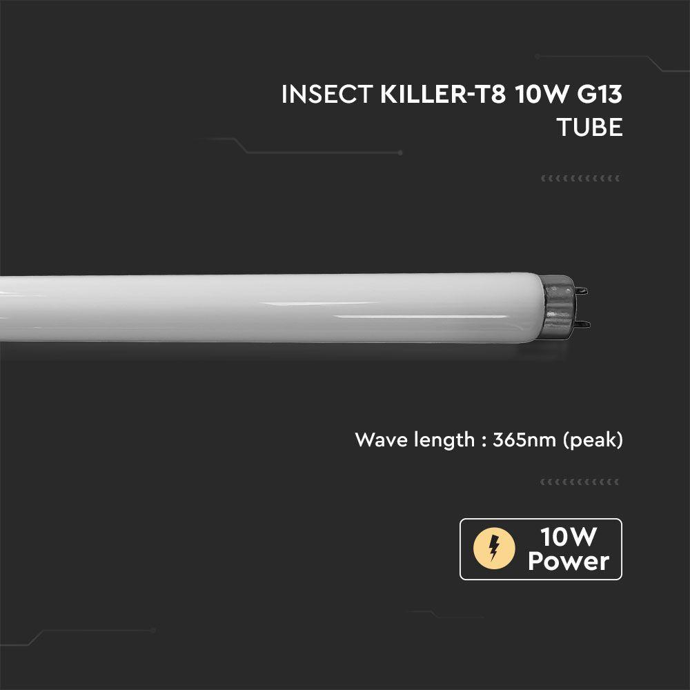 Świetlówka owadobójcza 10W, VTAC, SKU 11216