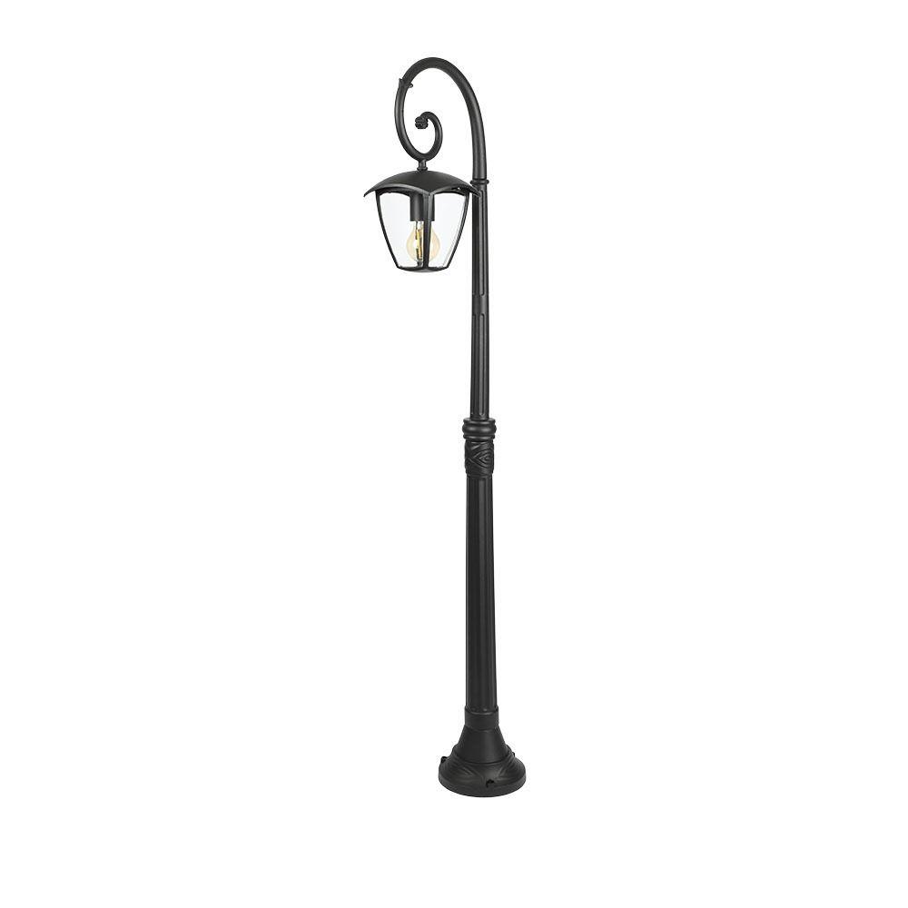 VT-737 E27 POLE LAMP-BLACK (1 HEAD)