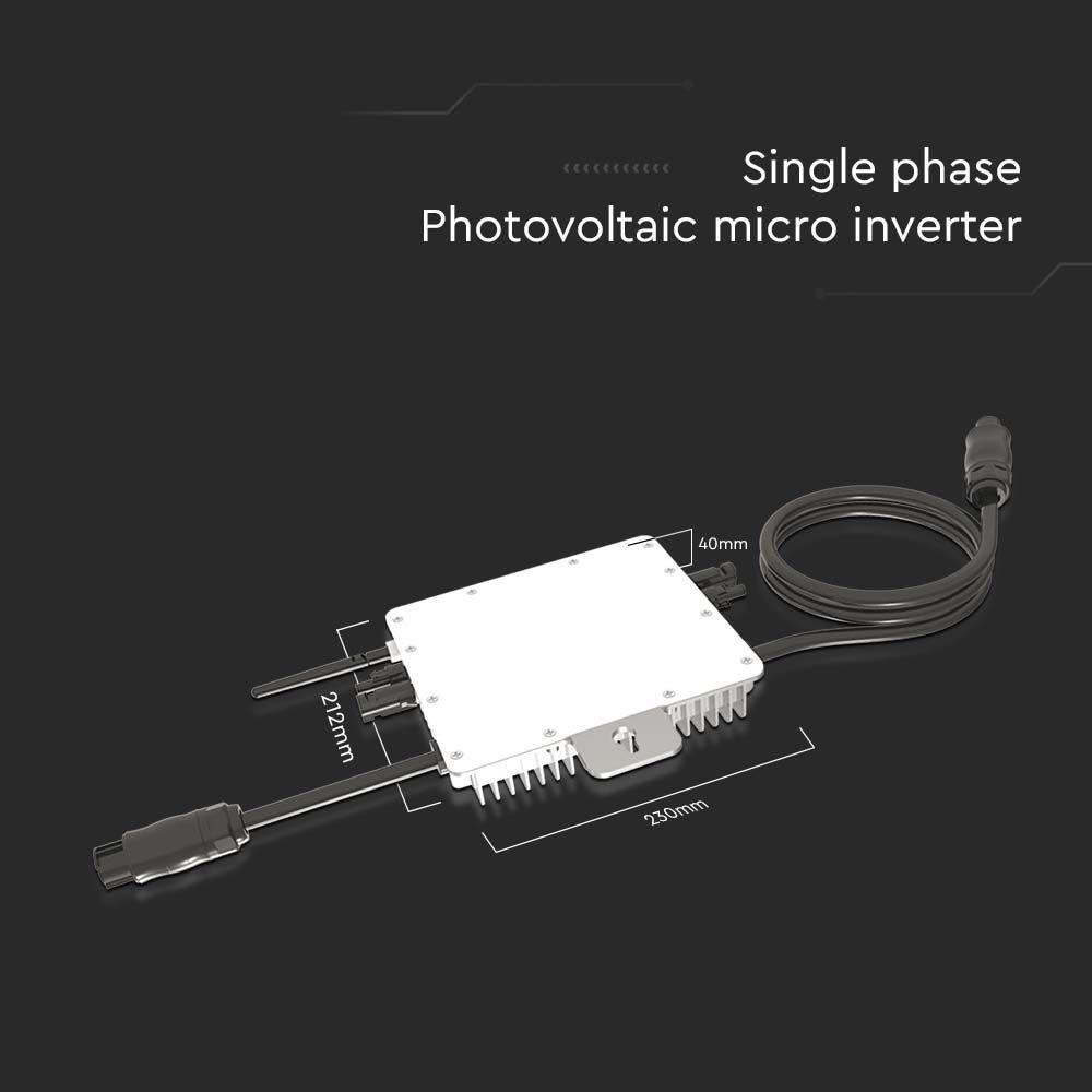 1-FAZOWY MIKROINWERTER O MOCY 600W 230V AC MODEL SUN600G3-EU-230; 10 LAT GWARANCJI , VTAC, SKU 11614