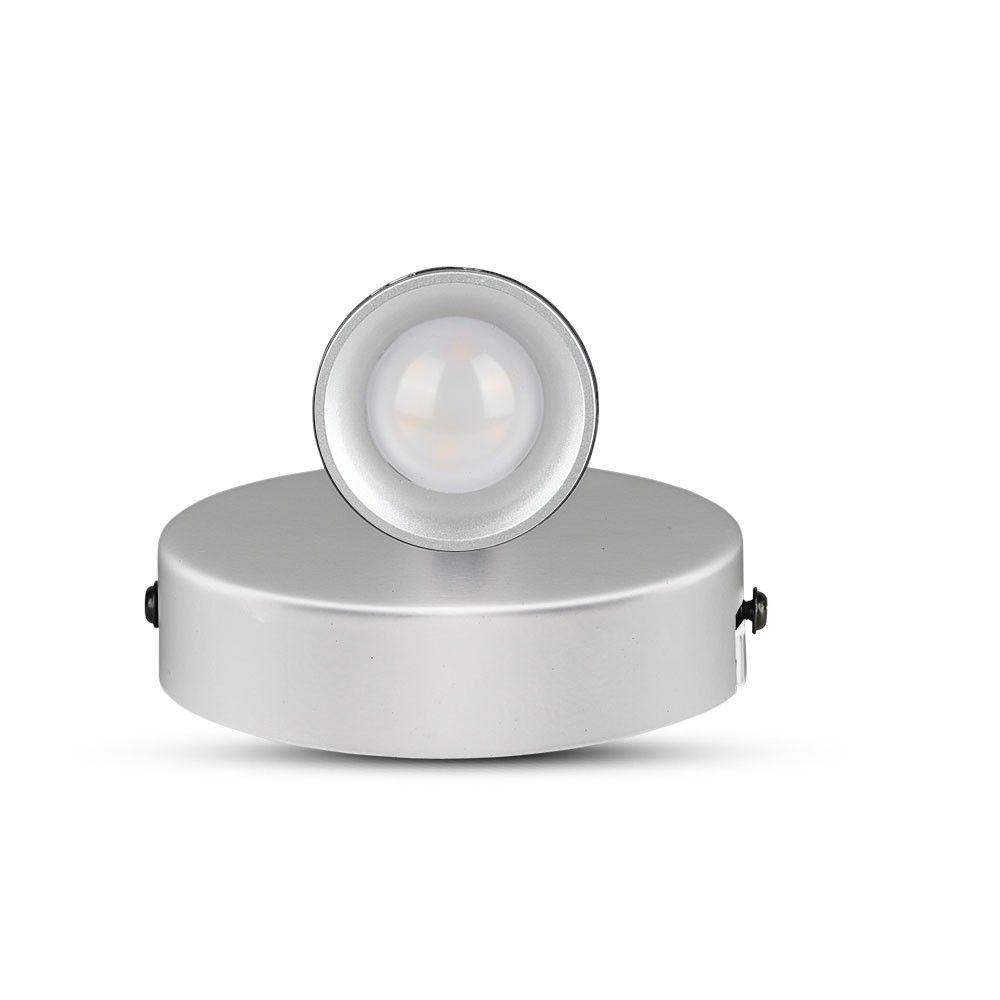 4.5W Kinkiet LED, Barwa:4000K, Biały, VTAC, SKU 8264