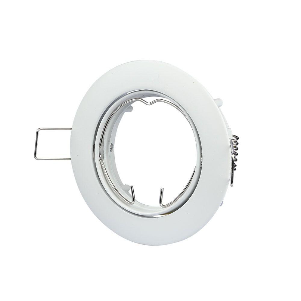 VT-779 GU10 FITTING ROUND WHITE