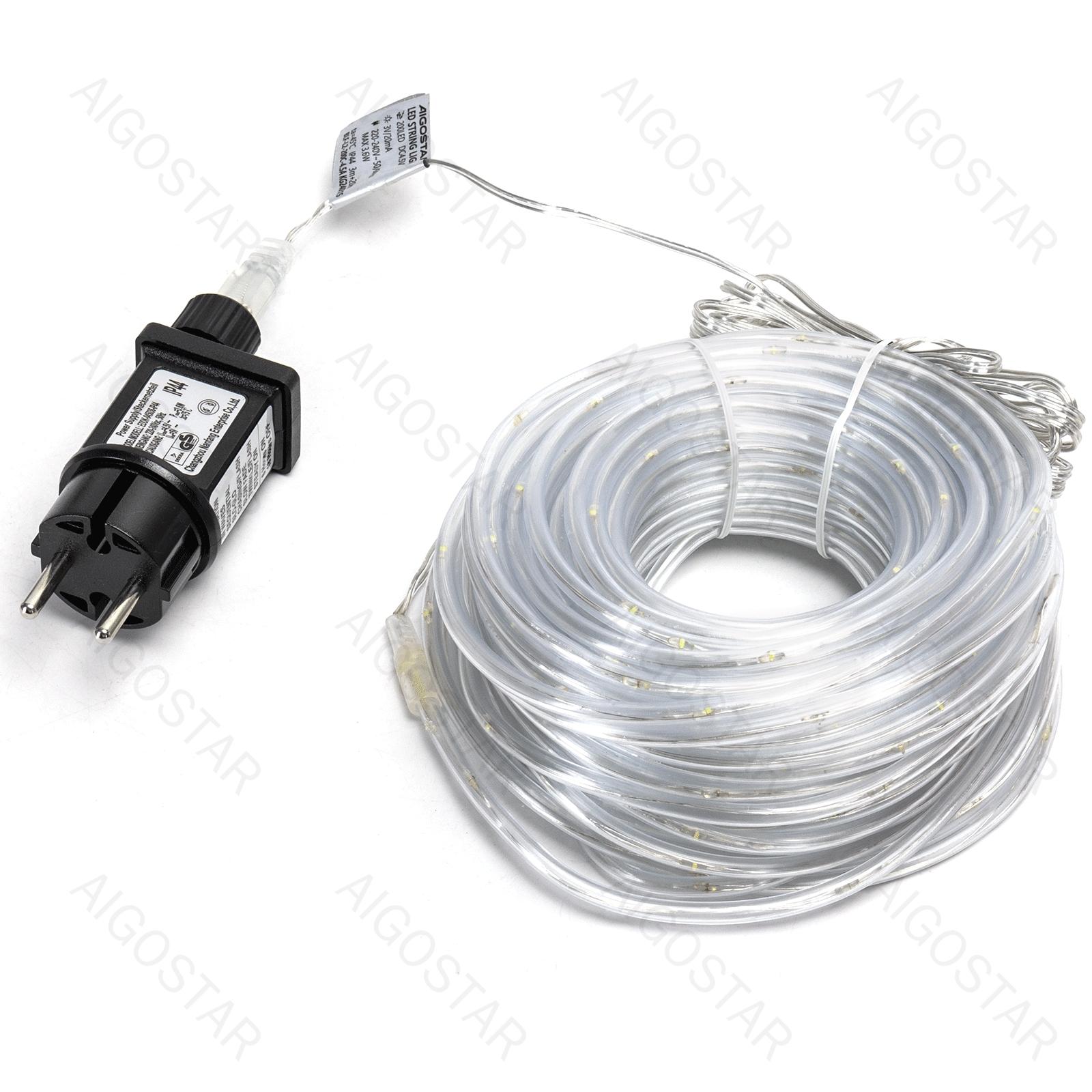 Low voltage -Φ5mm tube string lights, warm white, 20m