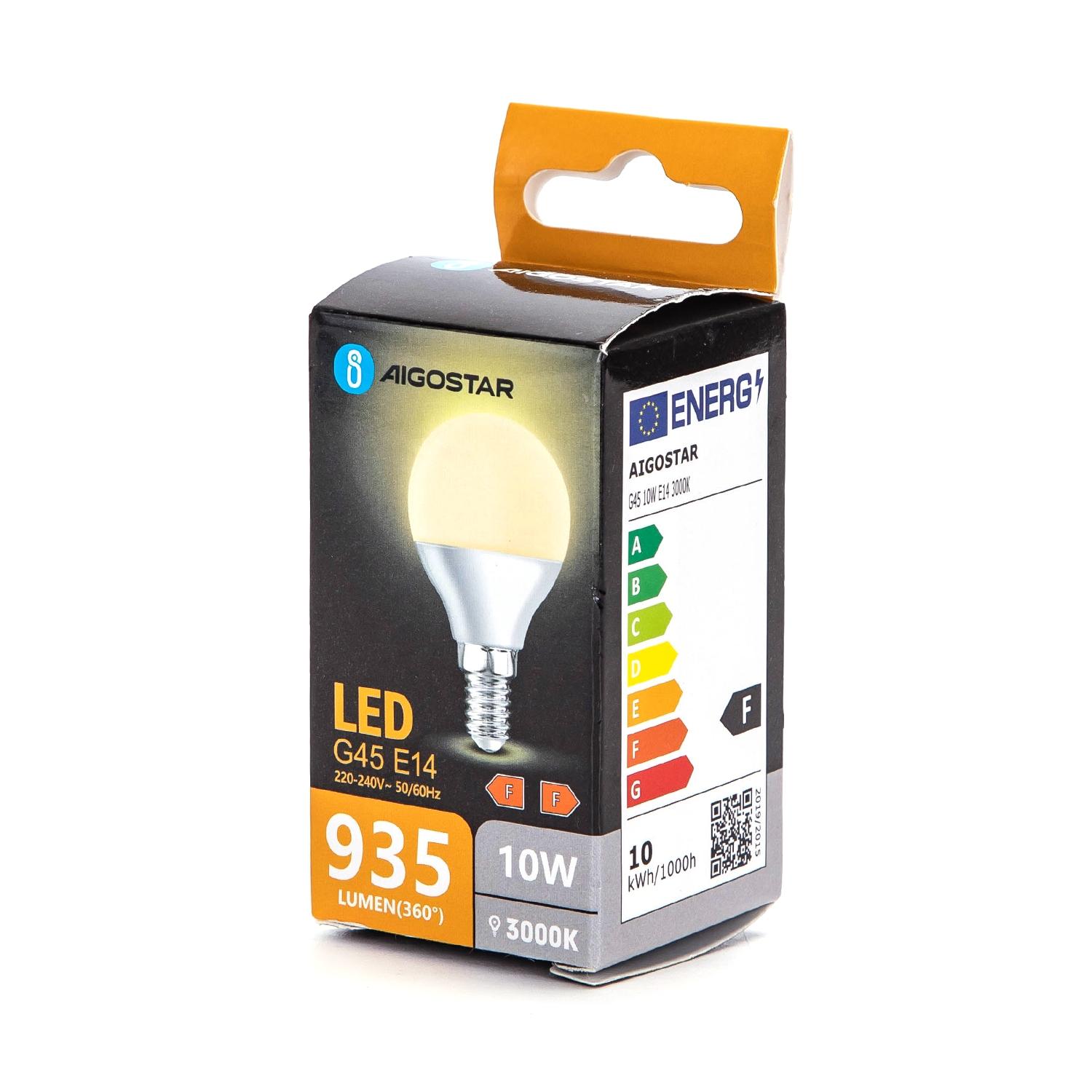 LED G45 E14 10W 3000K(10W,E14,3000K)