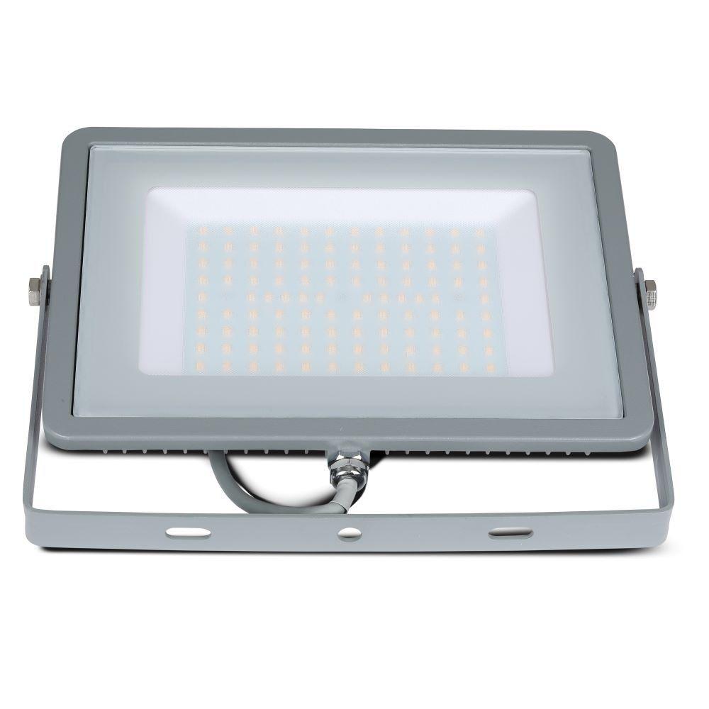 100W Naświetlacz LED SMD, Chip SAMSUNG, Barwa:6400K, Obudowa: Szara , VTAC, SKU 474