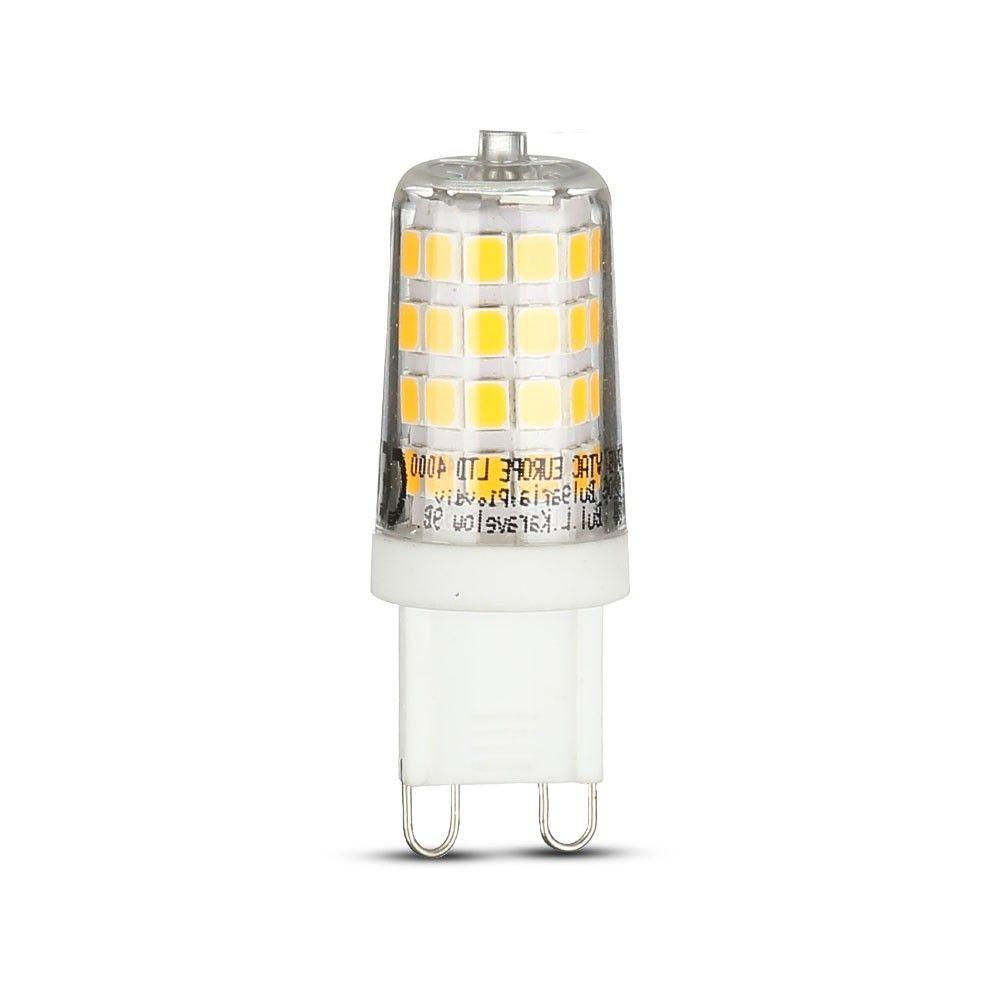 3W G9 Żarówka LED, Barwa:6400K, Trzonek:G9, Opakowanie: 6szt., VTAC, SKU 2747