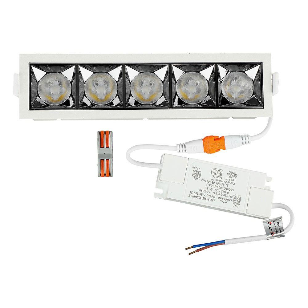 VT-2-21 20W LED REFLECTOR SMD DOWNLIGHT SAMSUNG CHIP 5700K 12'D