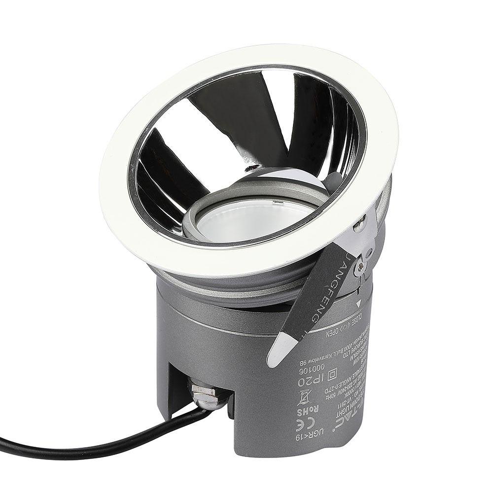 VT-2907 6W LED COB HOTEL DOWNLIGHT 3000K 0-27'D