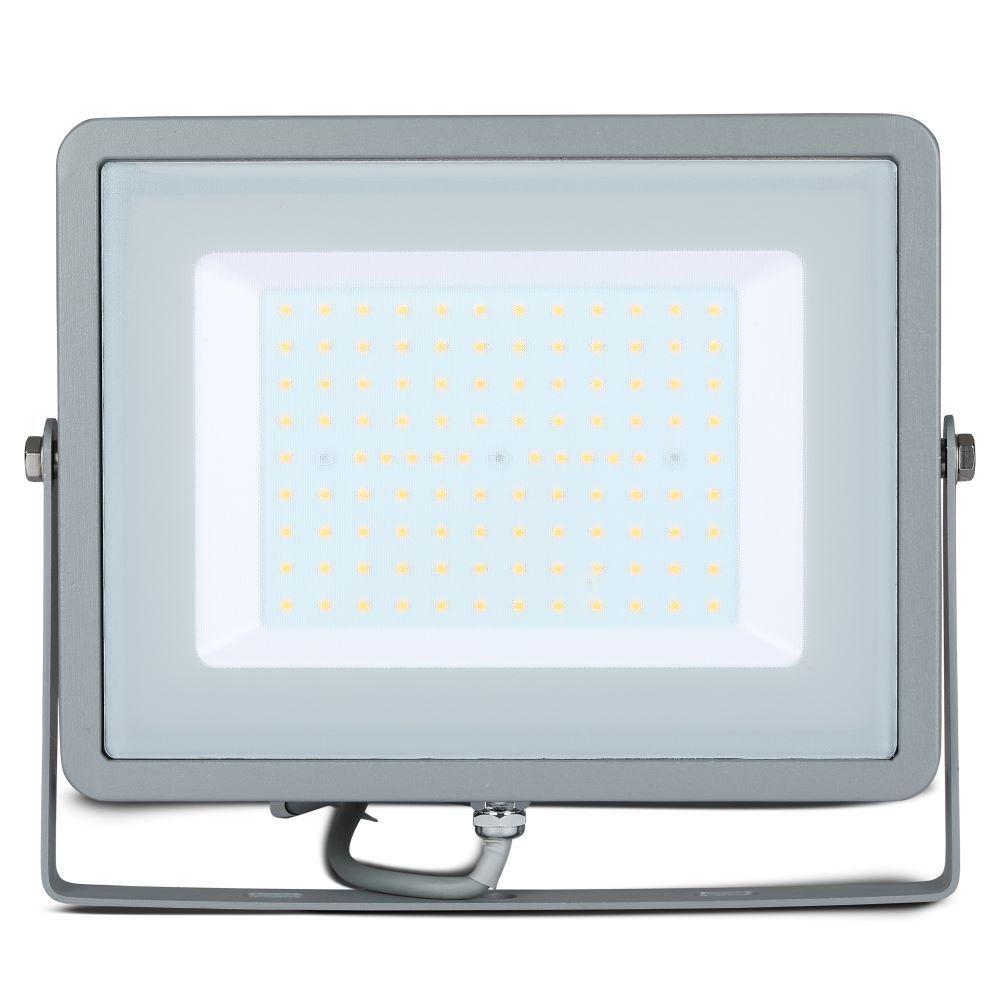 100W Naświetlacz LED SMD, Chip SAMSUNG, Barwa:4000K, Obudowa: Szara , VTAC, SKU 473