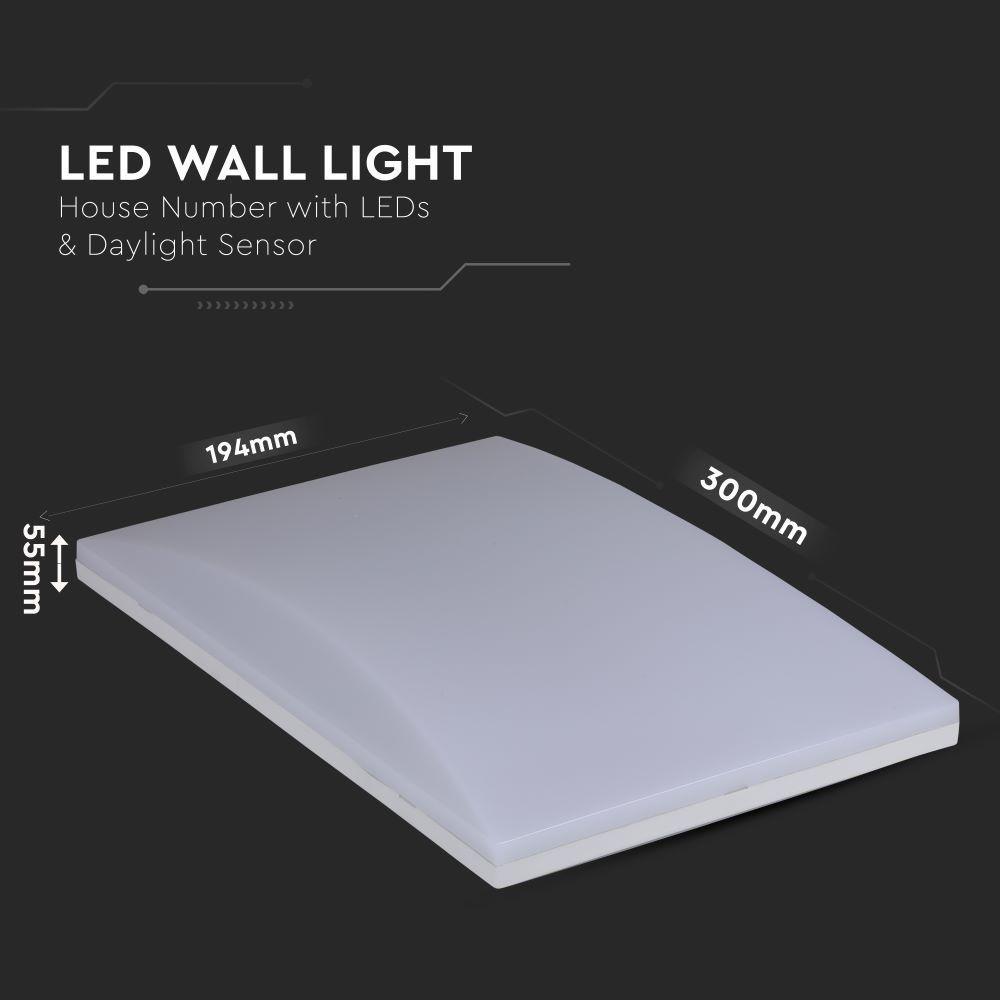 VT-7-06 10W LED WALL LIGHT SAMSUNG CHIP 4000K,WHITE