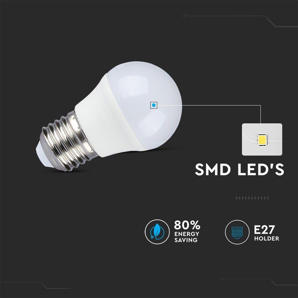 VT-2224 3.5W G45 LED BULB (RF CONTROL - DIMMABLE) RGB+3000K DIMMABLE E27