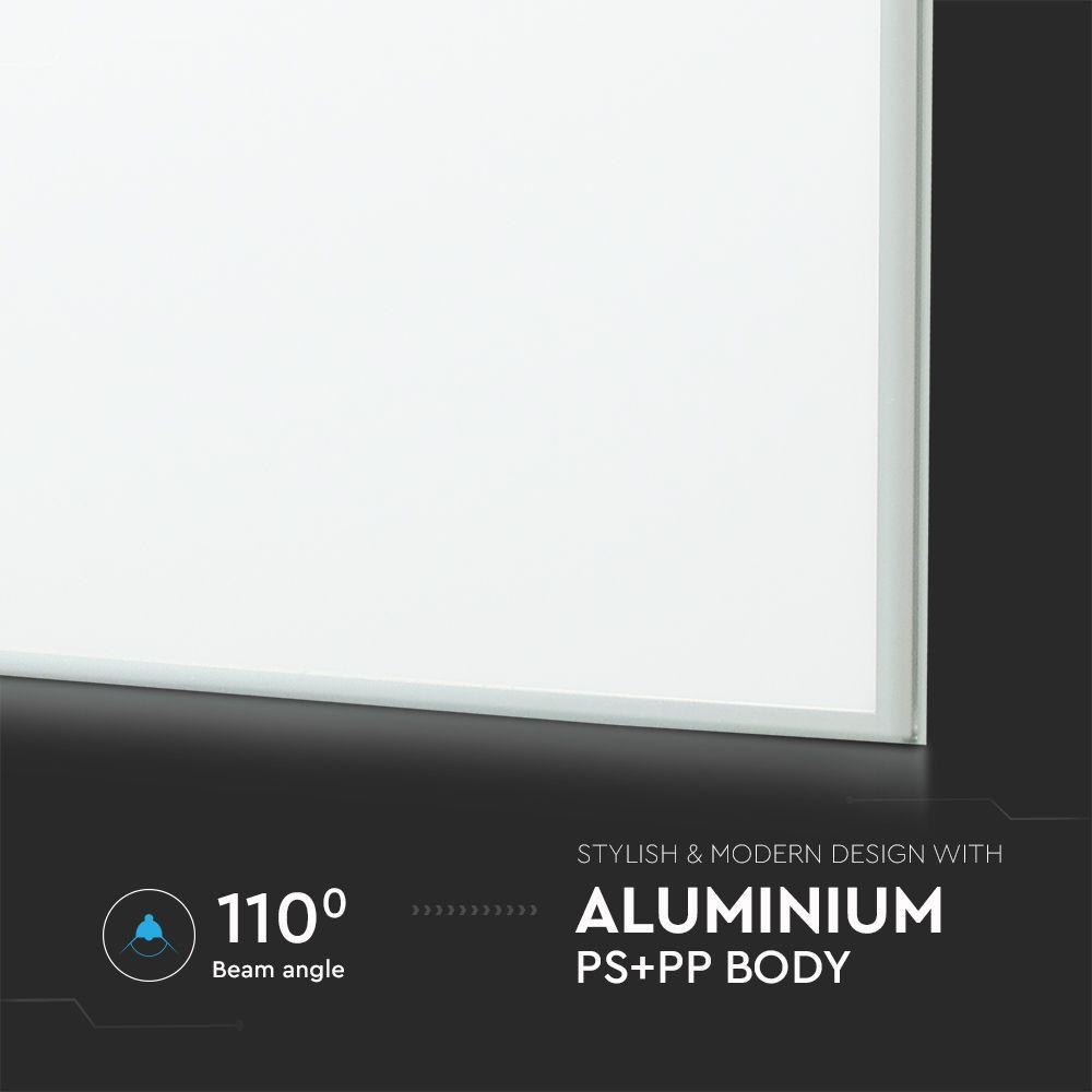 36W Panel LED 600x600mm, Barwa:4000K, Opakowanie: 6szt., VTAC, SKU 6673