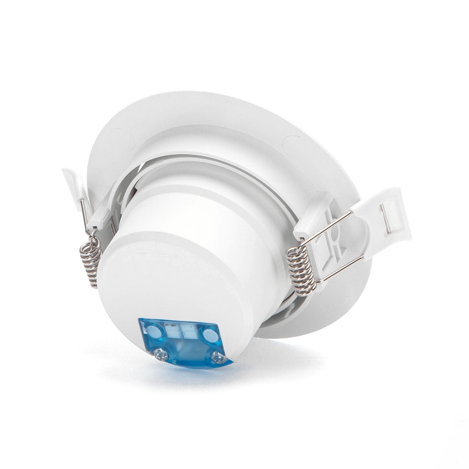 LED  Flush-mounted Round Downlight with Adjustable Angle 5W White Light